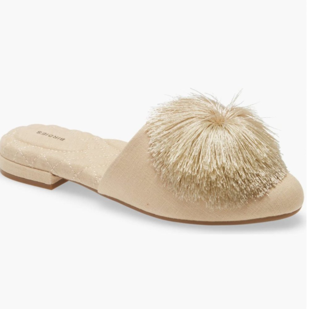 White Linen Birdies Songbird Flat 9.5